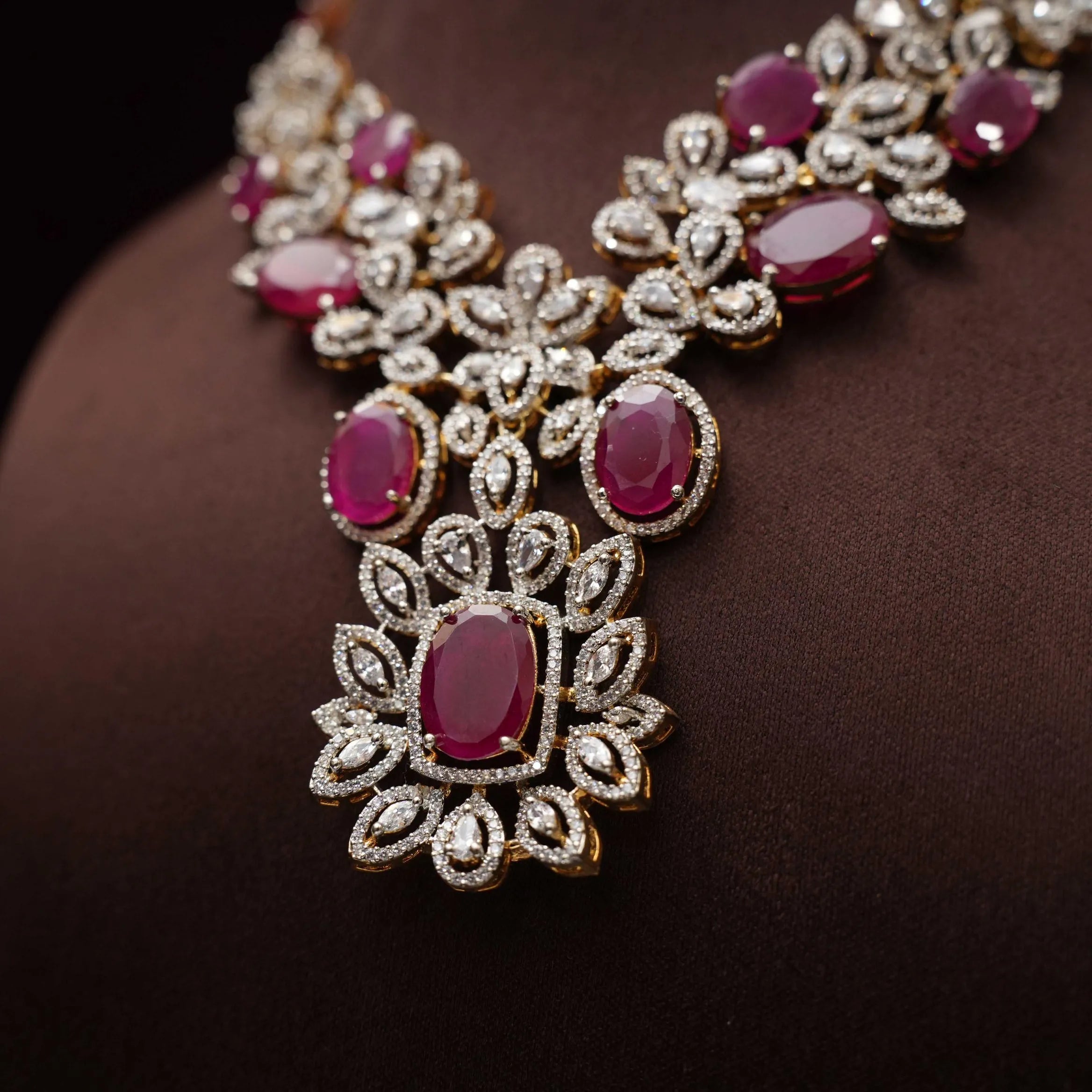 Zaida Zircon Necklace