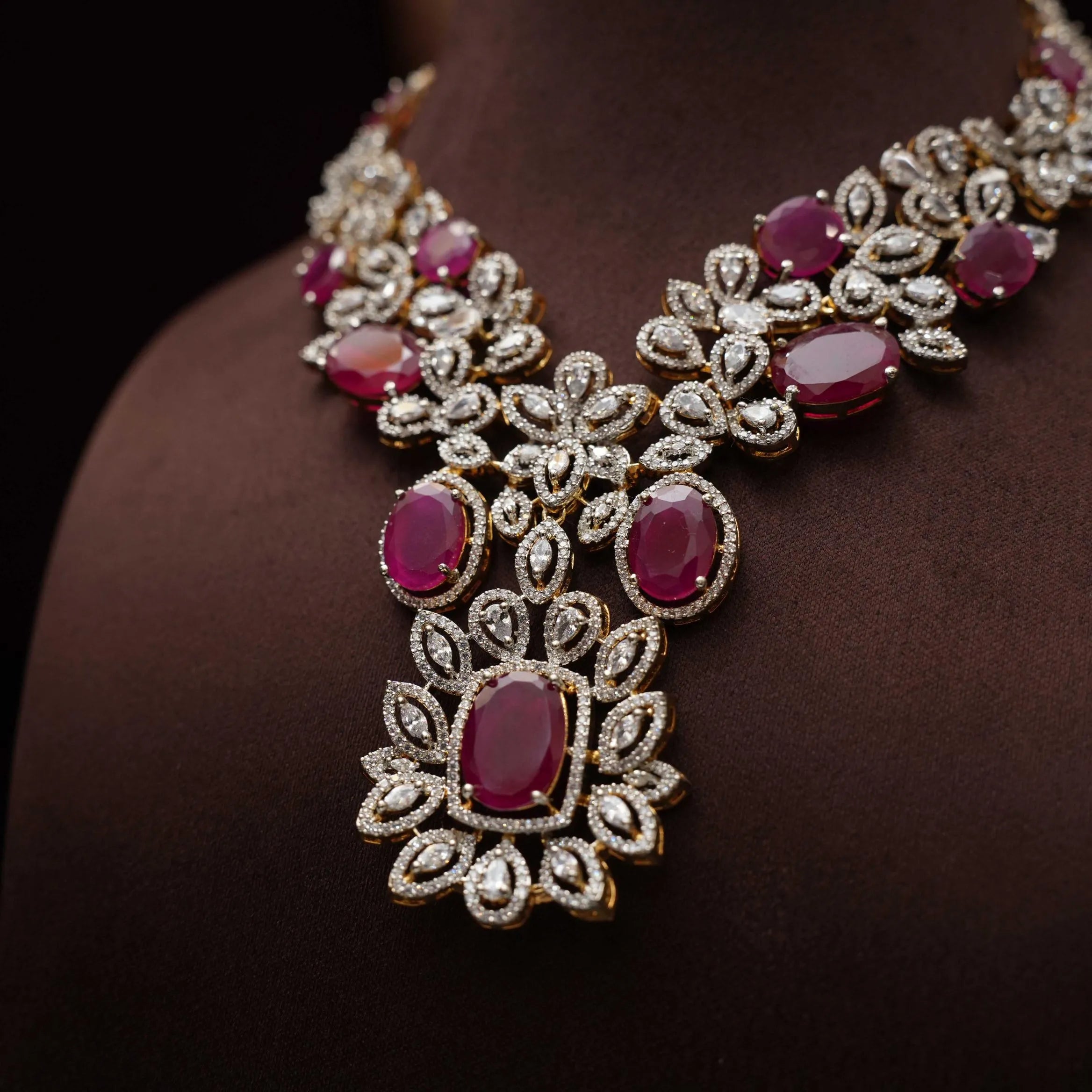 Zaida Zircon Necklace