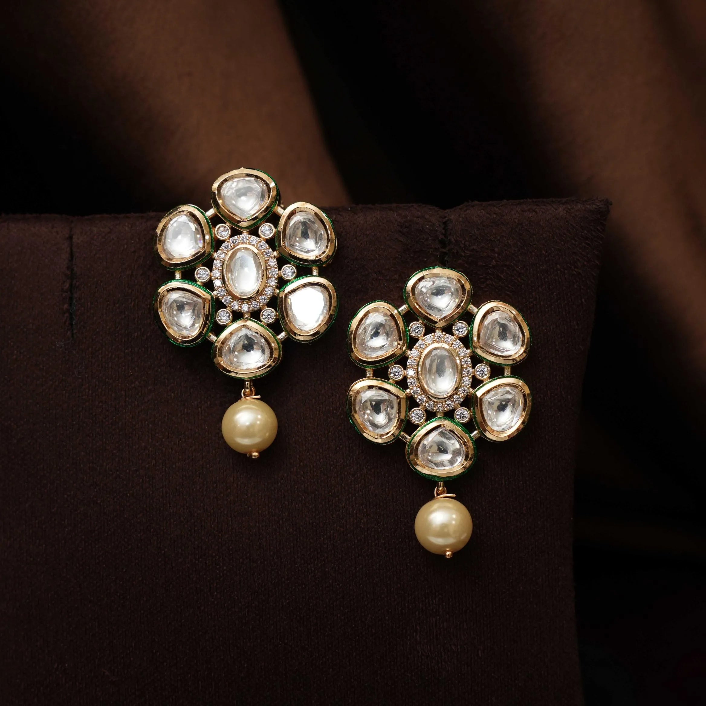 Zaina Beaded Kundan Necklace