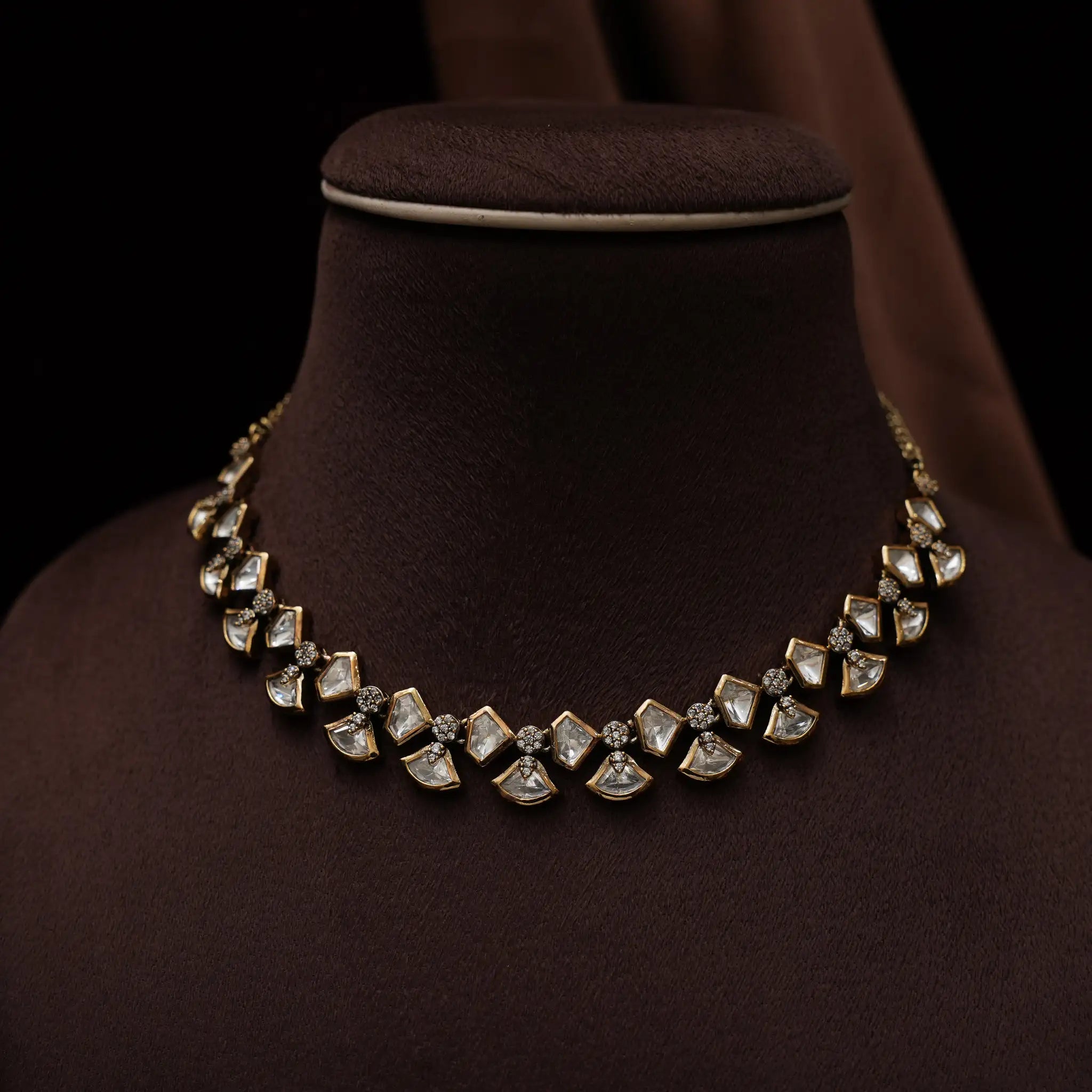 Zara Victorian Polki Choker