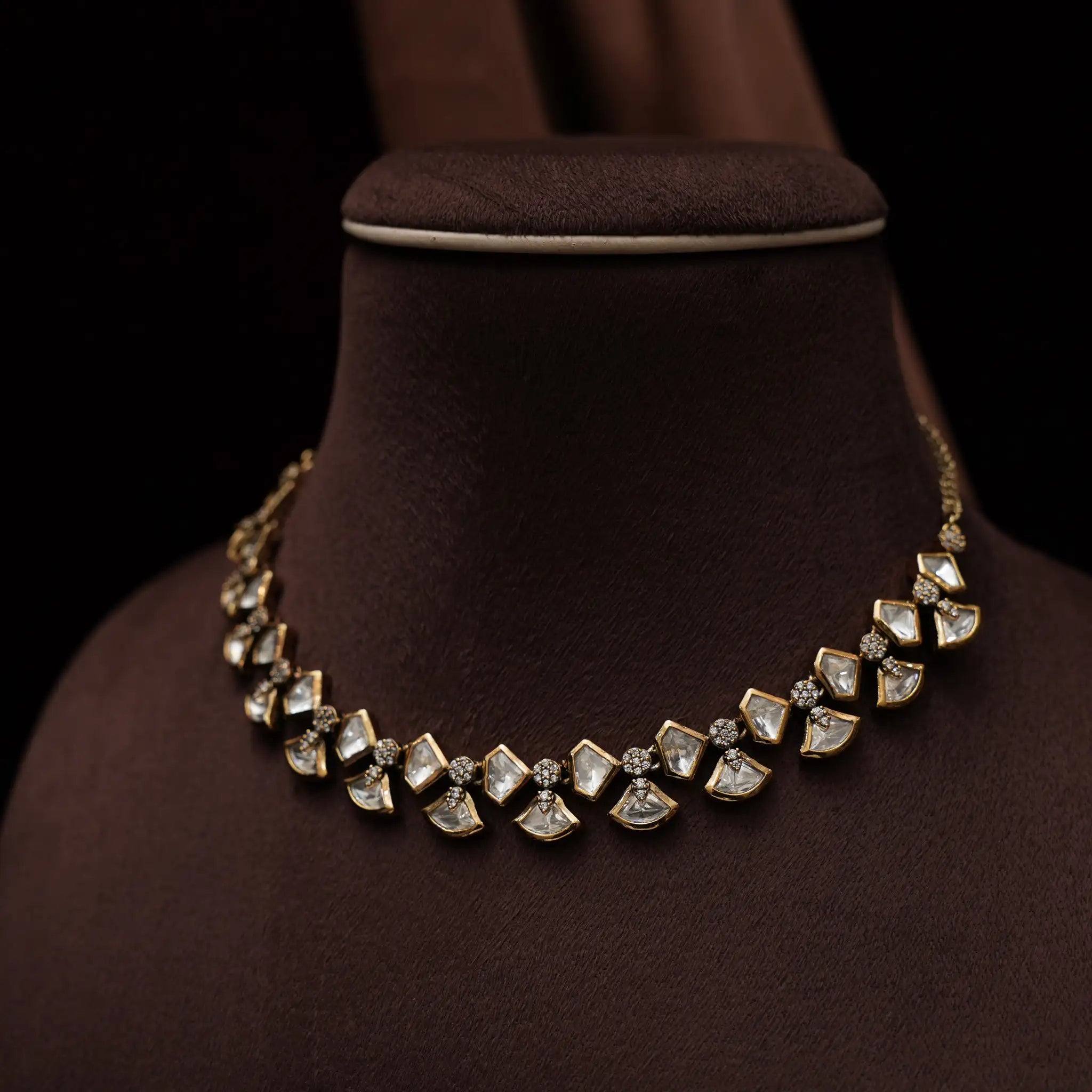 Zara Victorian Polki Choker