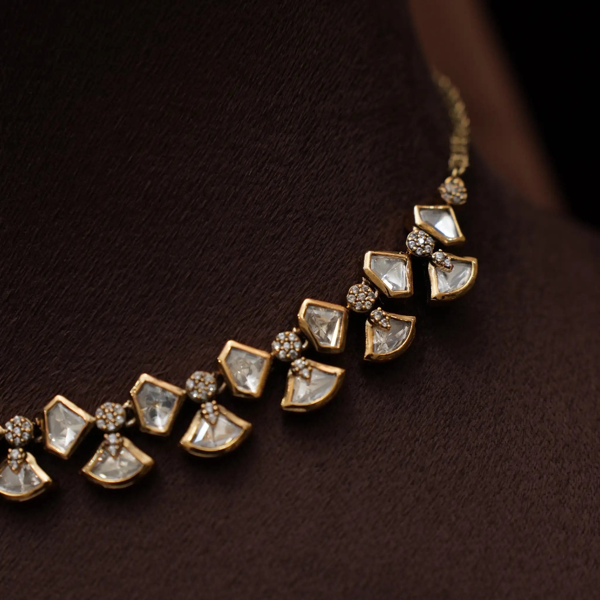 Zara Victorian Polki Choker