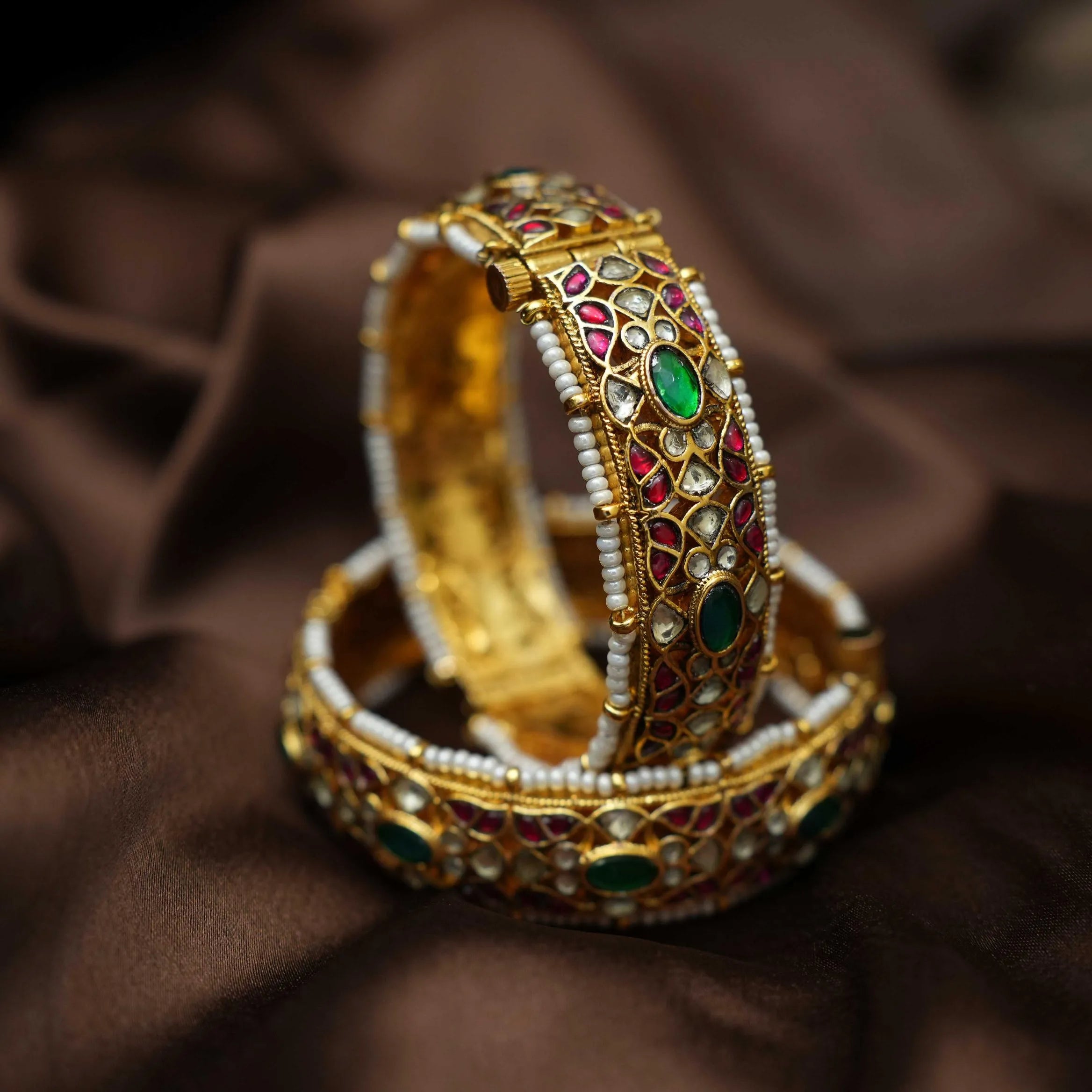 Zarela Polki Bangles