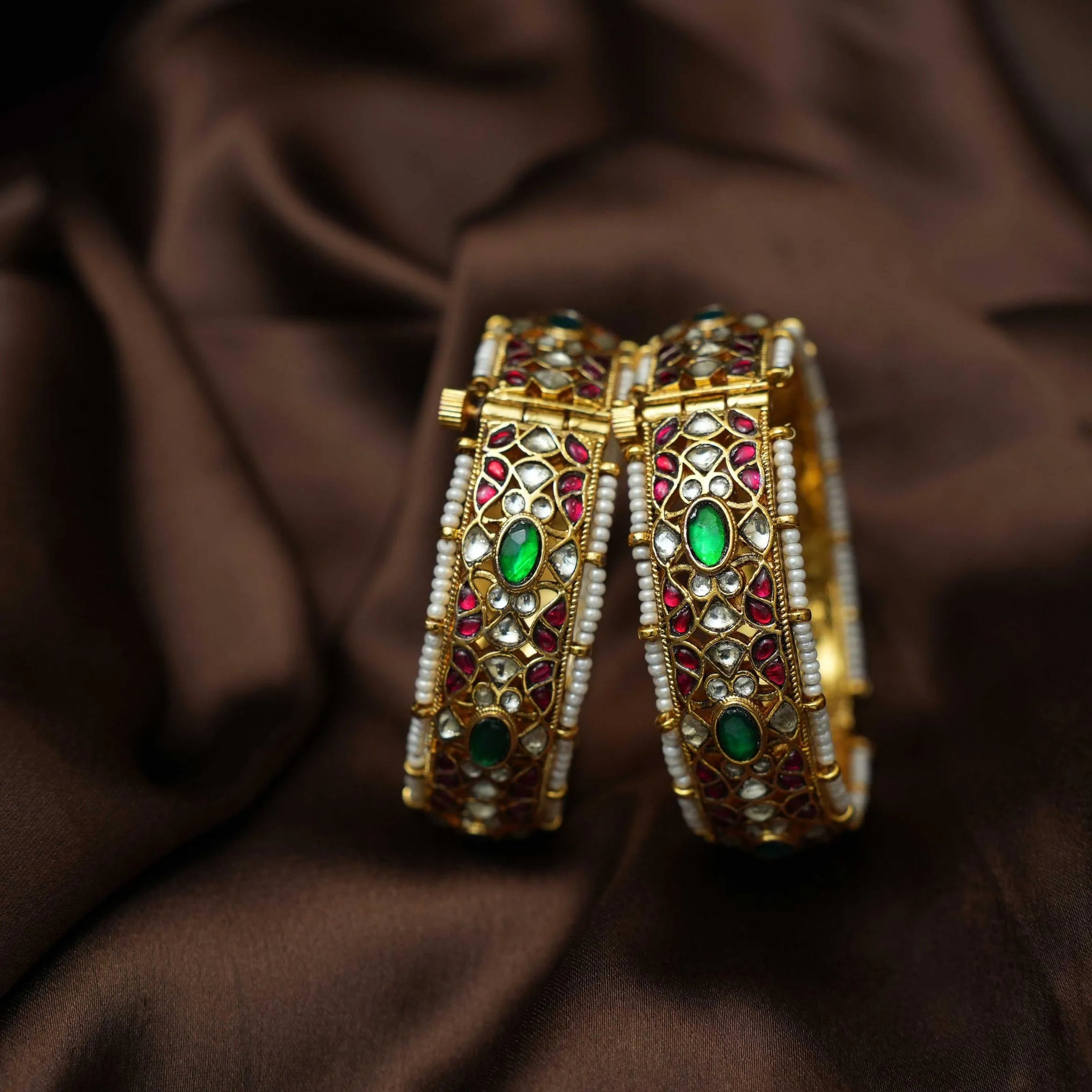 Zarela Polki Bangles