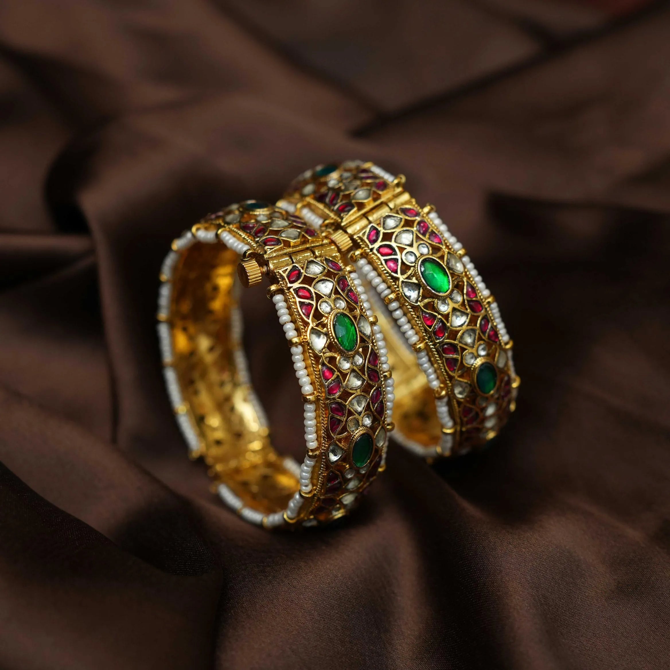 Zarela Polki Bangles