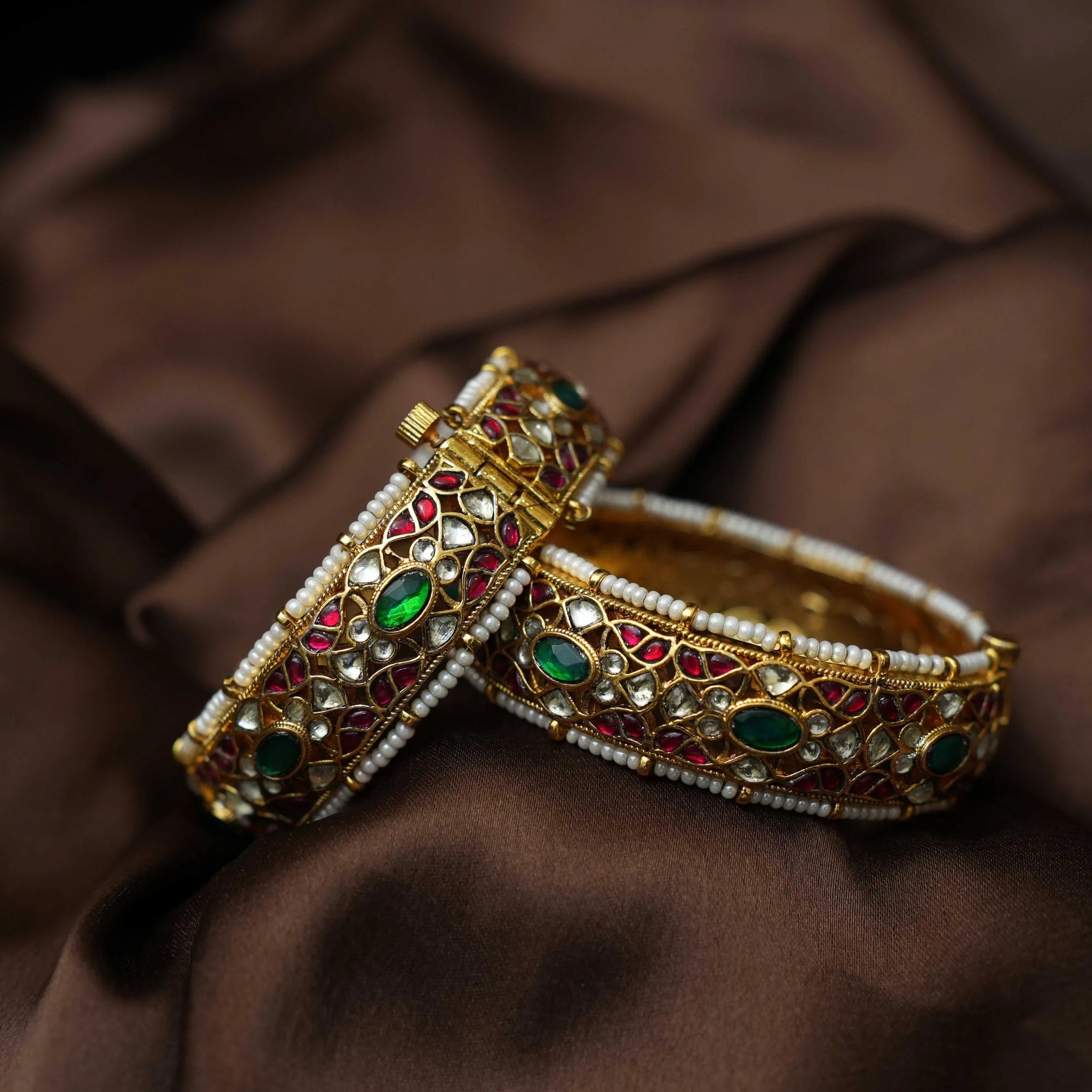 Zarela Polki Bangles