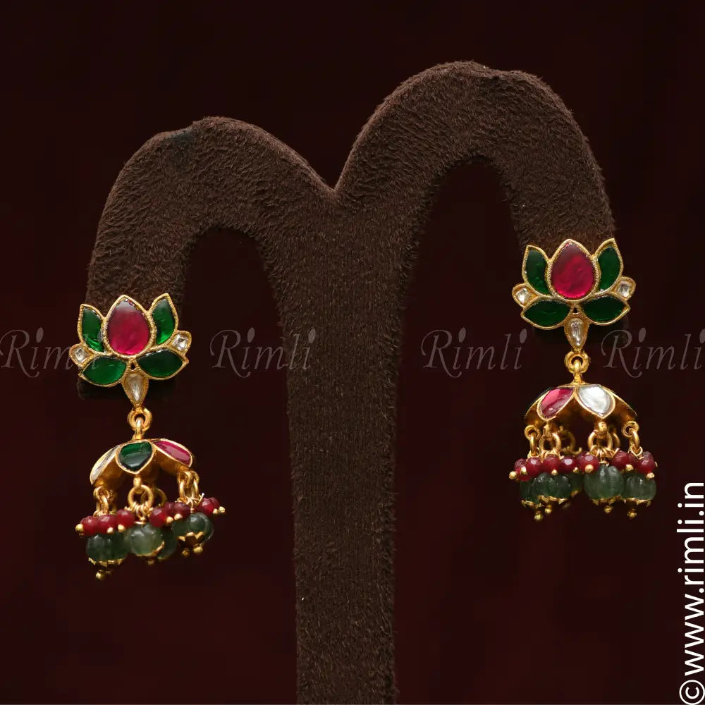 Aadhya Silver Jhumka - Rimli Boutique