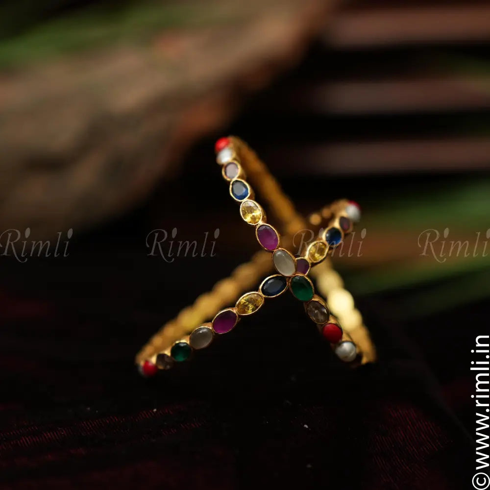 Anandini Silver Bangle - Rimli Boutique