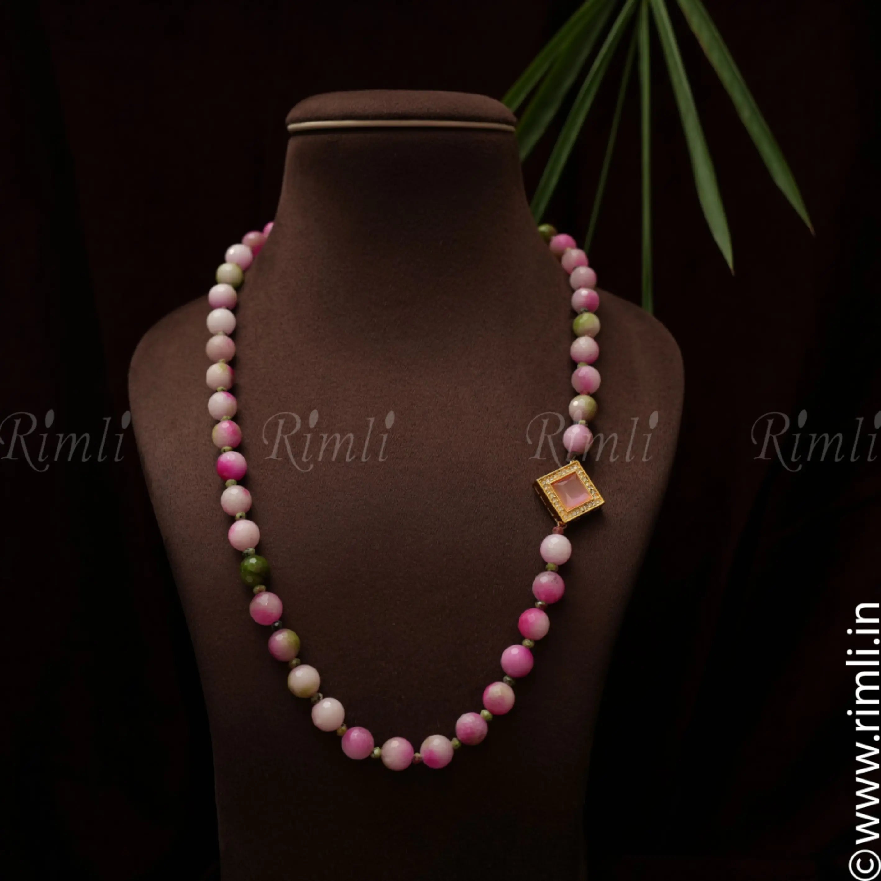 Chisva Beaded Necklace - Rimli Boutique