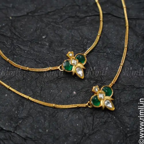 Hiranya Silver Anklets - Rimli Boutique