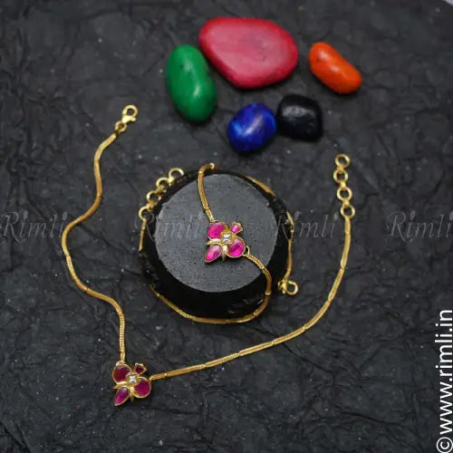 Hiranya Silver Anklets - Rimli Boutique