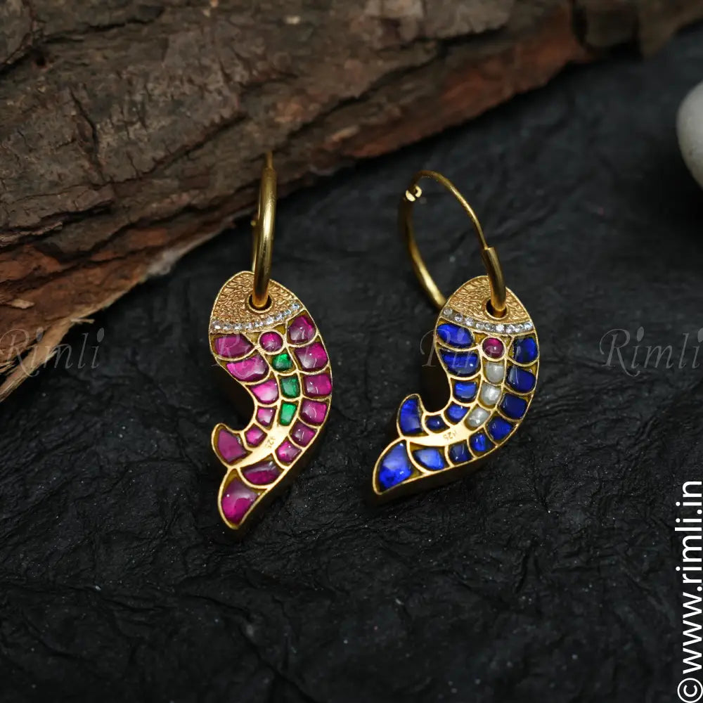 Hansa Bali Silver Earrings - Rimli Boutique