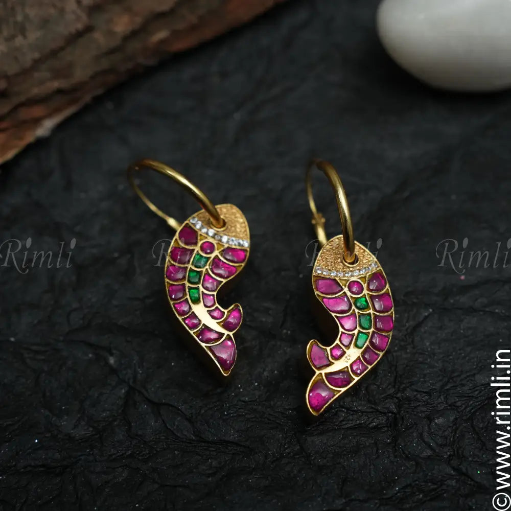 Hansa Bali Silver Earrings - Rimli Boutique