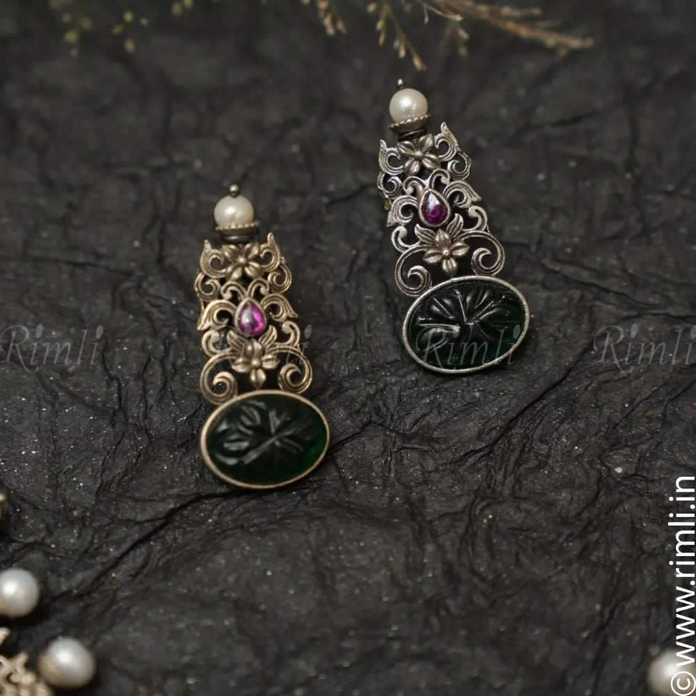 Garima Silver Necklace - Rimli Boutique