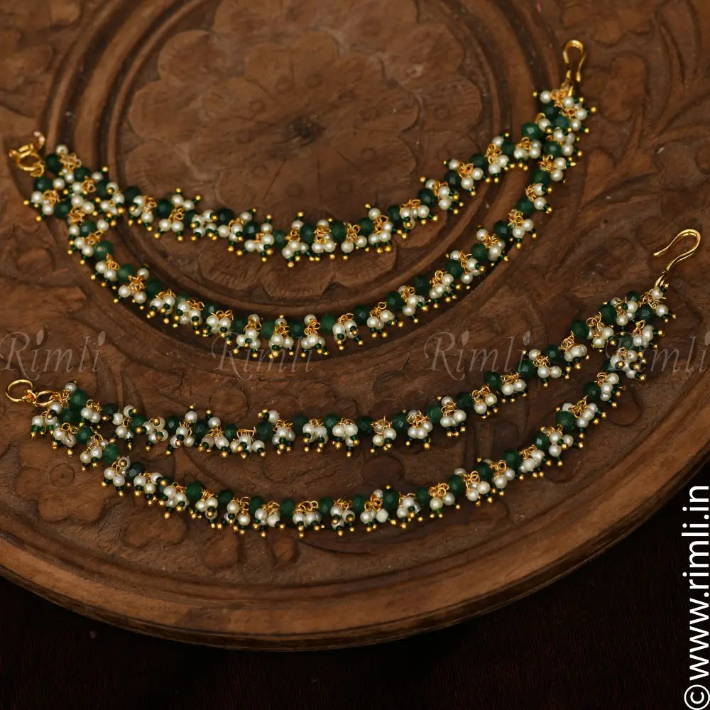 Vruha Polki Ear Chain - Rimli Boutique