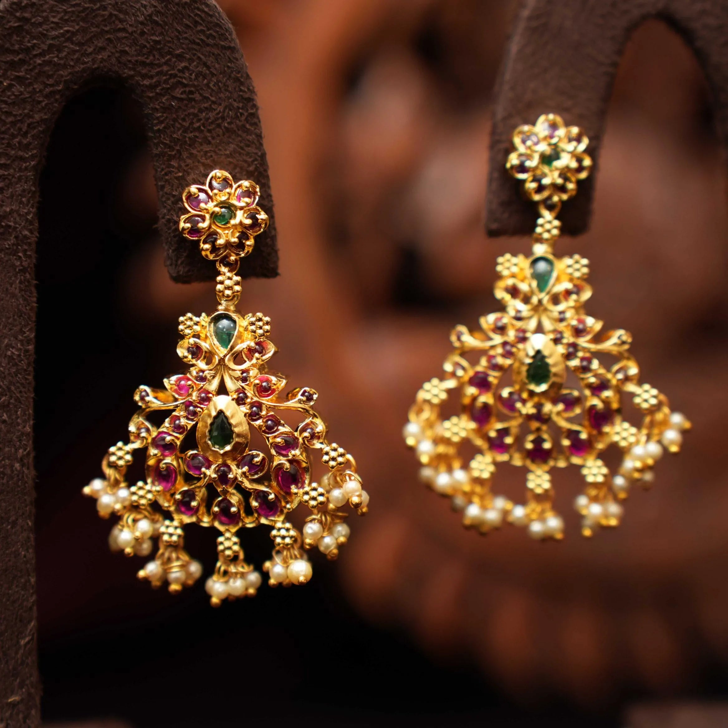 Hridya Antique Earrings - Rimli Boutique