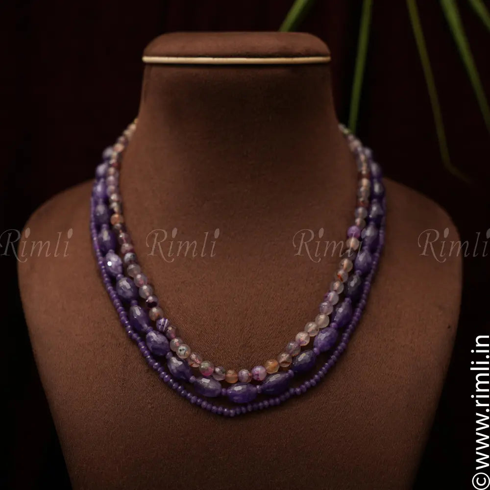 Jenita Layered Beaded Necklace - Rimli Boutique
