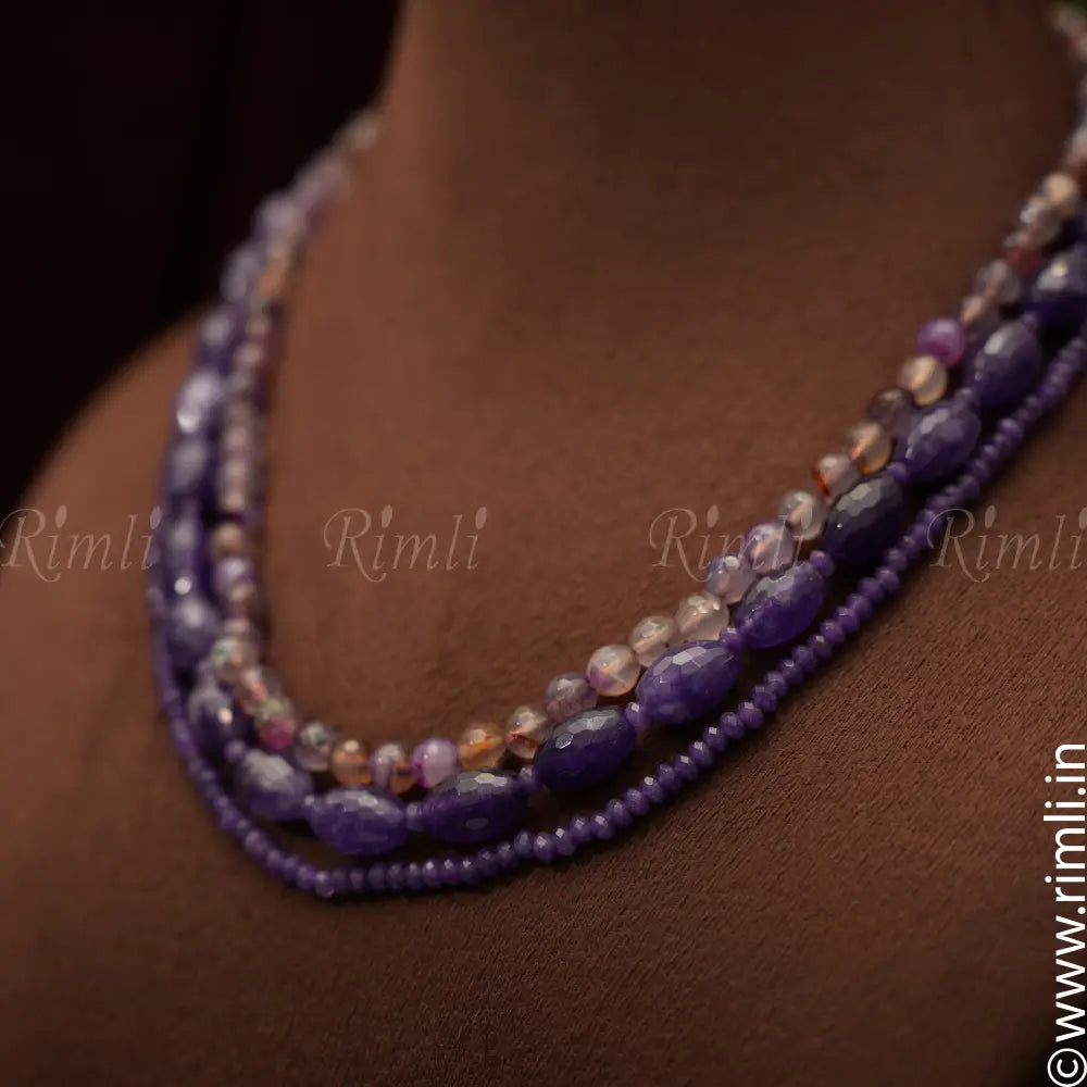 Jenita Layered Beaded Necklace - Rimli Boutique