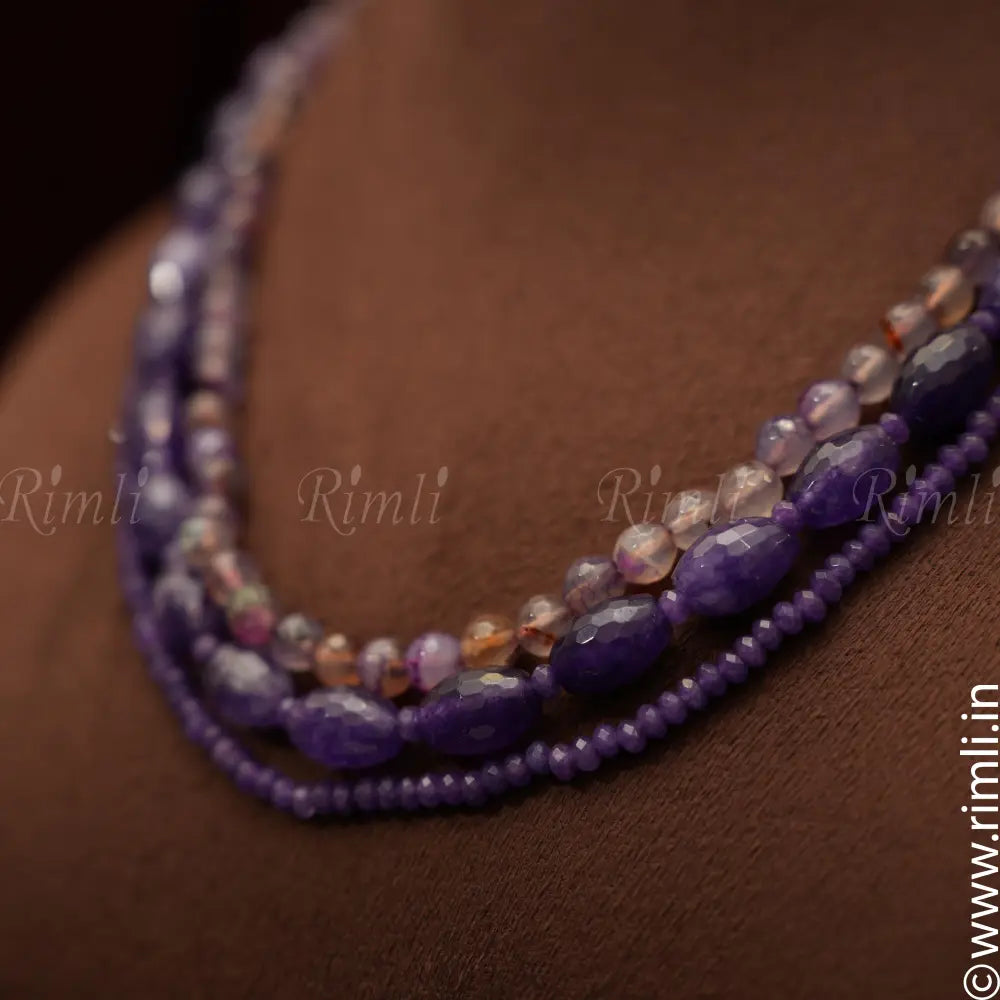 Jenita Layered Beaded Necklace - Rimli Boutique