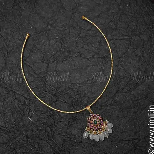 Jyoti Silver Reversible Necklace - Rimli Boutique