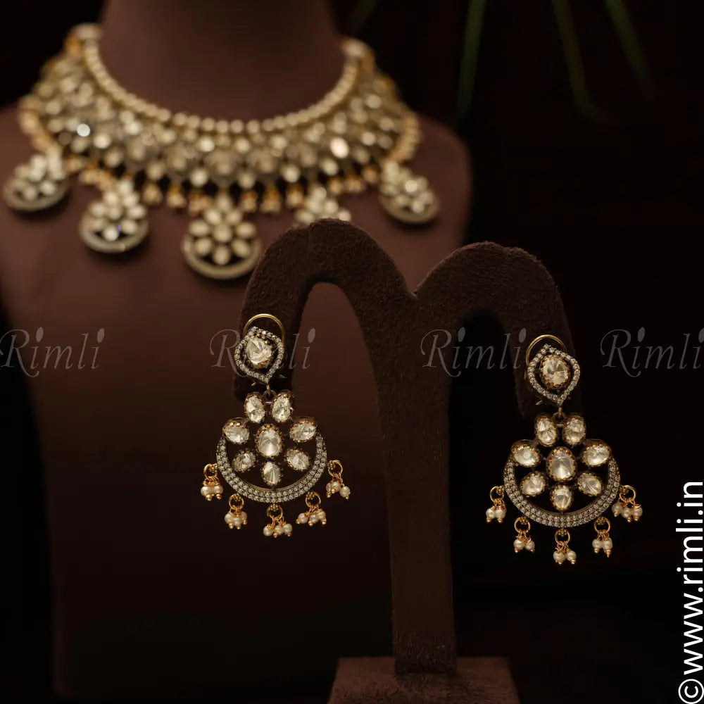 Lagvi Victorian Polki Necklace - Rimli Boutique