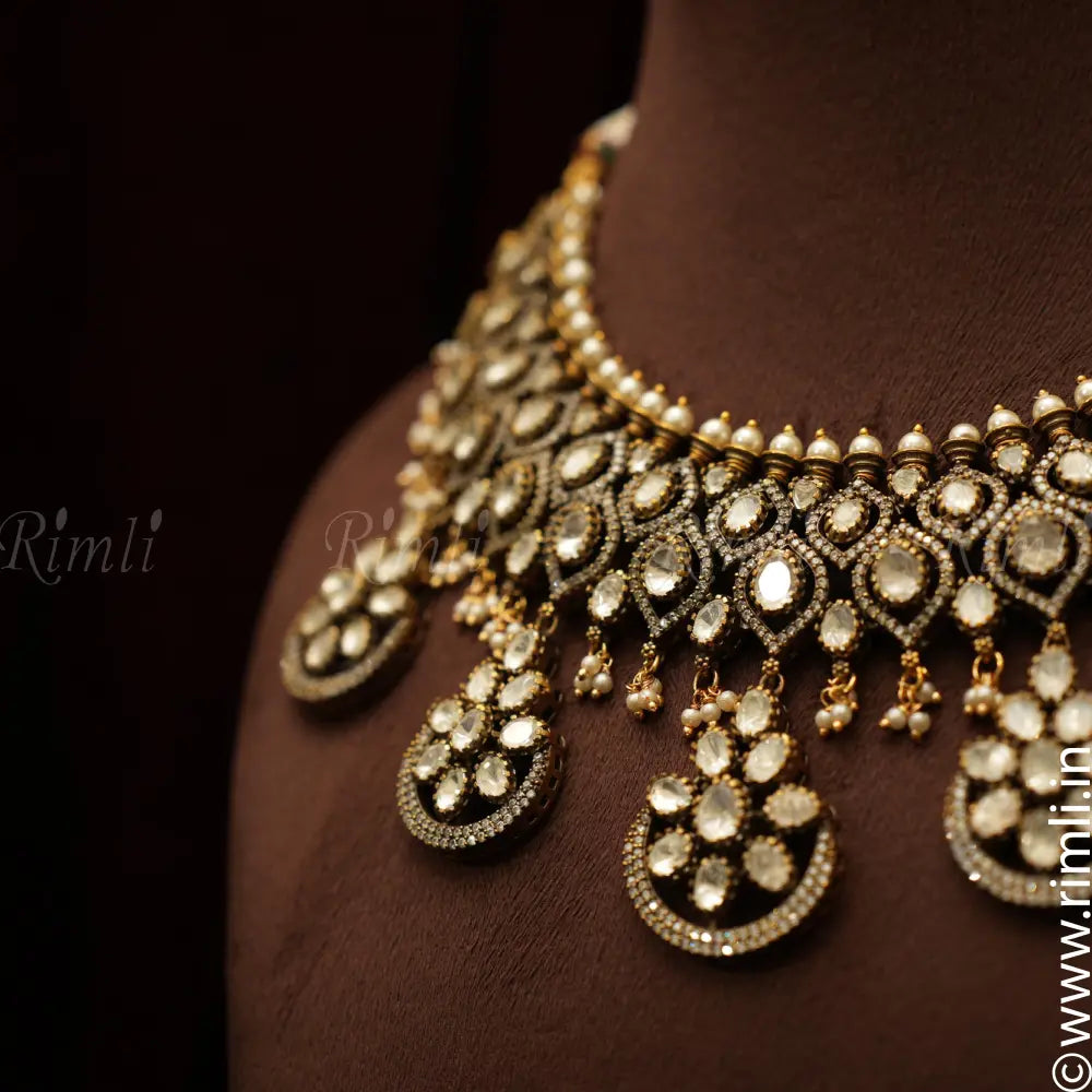 Lagvi Victorian Polki Necklace - Rimli Boutique