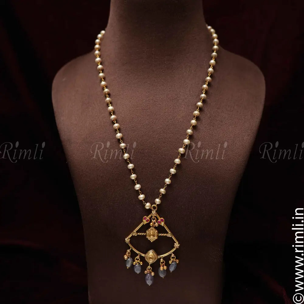 Mihika Silver Fusion Necklace - Rimli Boutique