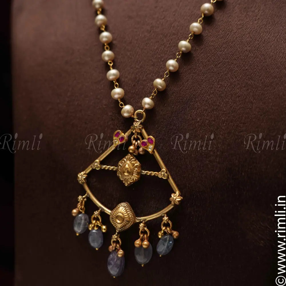 Mihika Silver Fusion Necklace - Rimli Boutique