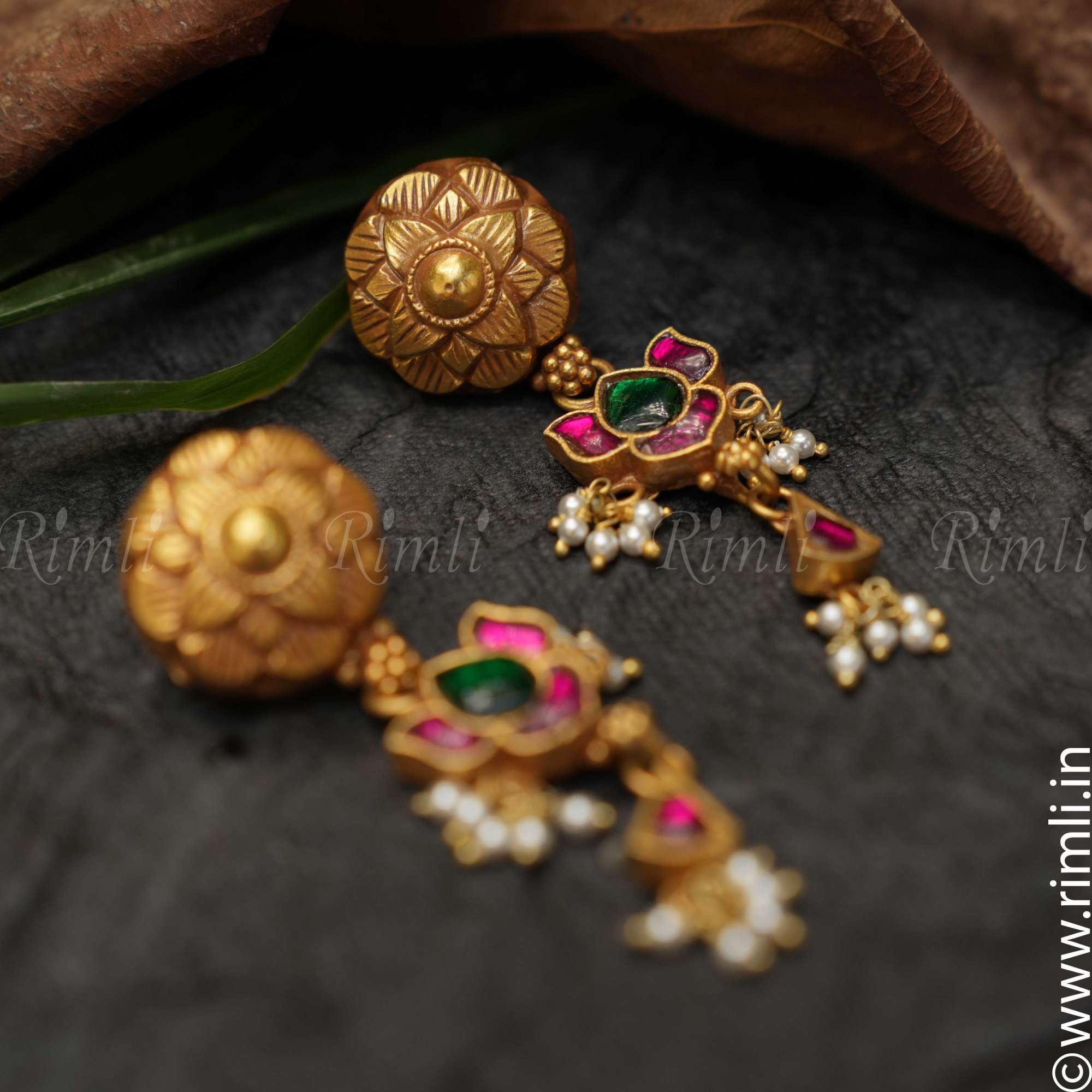 Menaka Silver Earrings