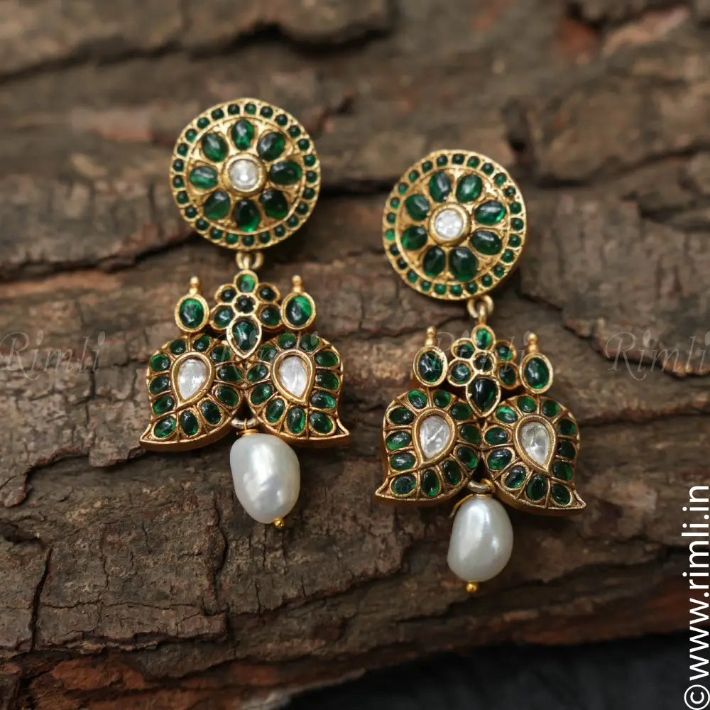 Avika Silver Earrings