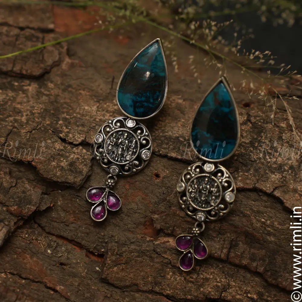 Misha Silver Earrings - Rimli Boutique