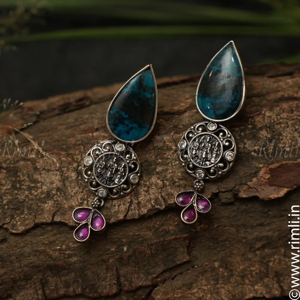 Misha Silver Earrings - Rimli Boutique