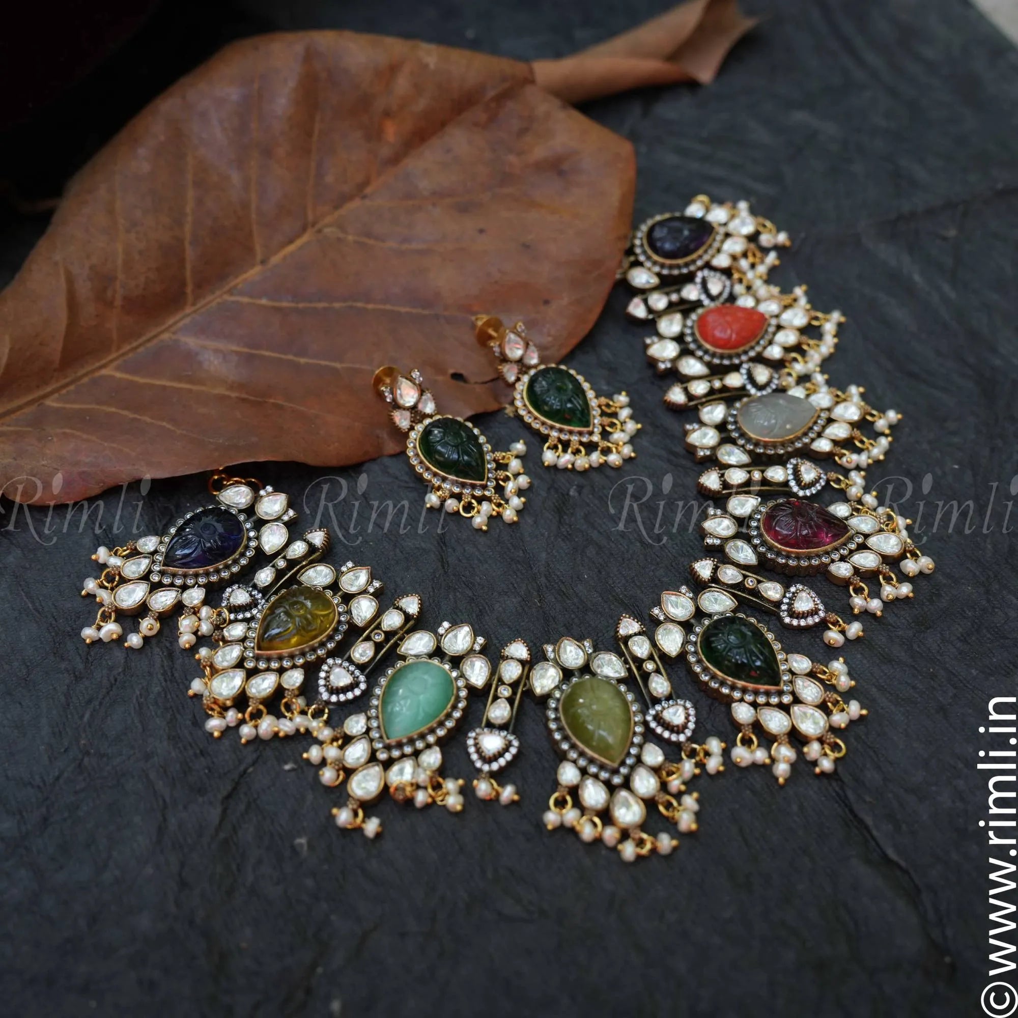 Magadhi Silver Necklace - Rimli Boutique