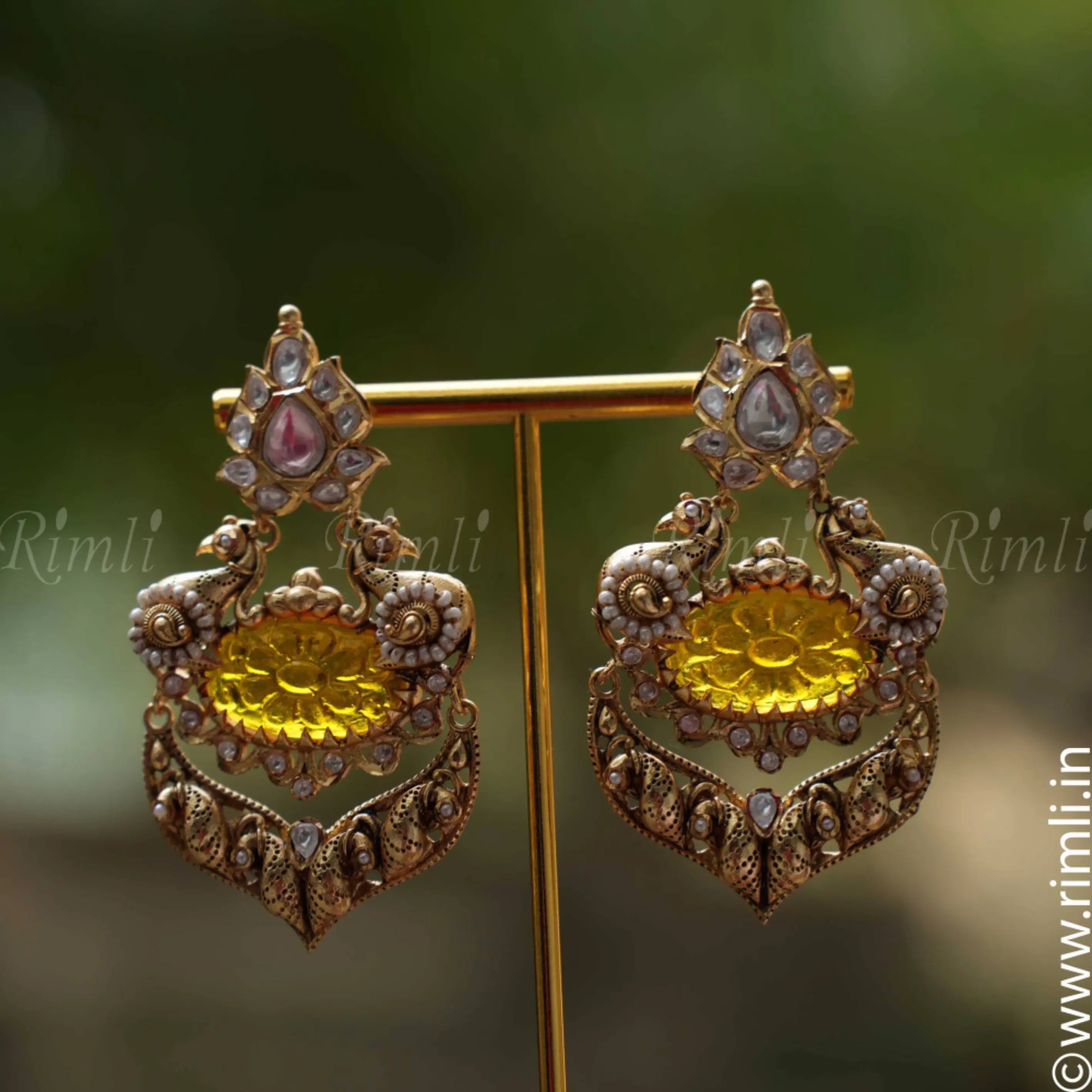 Tanuja Antique Earrings - Rimli Boutique