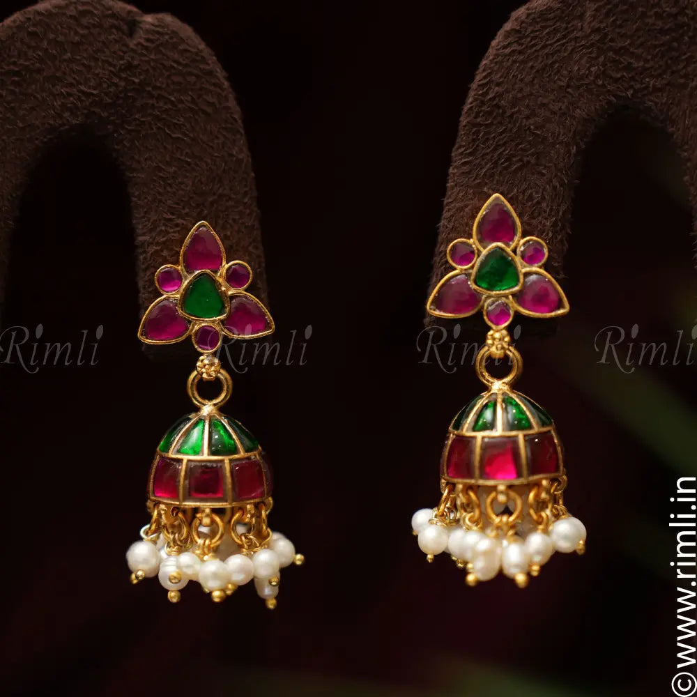 Nishi Silver Jhumka - Rimli Boutique