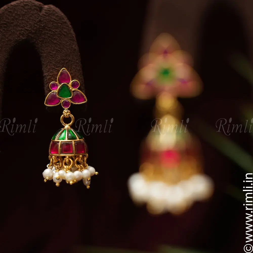 Nishi Silver Jhumka - Rimli Boutique