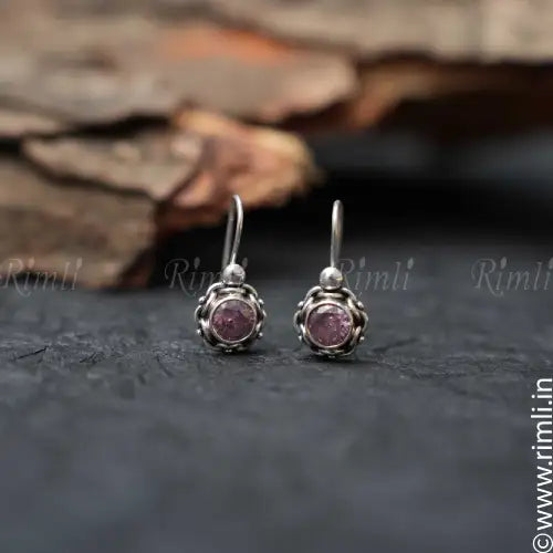 Aakriti Silver Hoop Earrings - Rimli Boutique