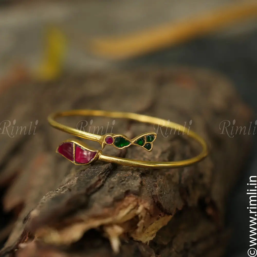 Vani Silver Kada Bangle - Rimli Boutique