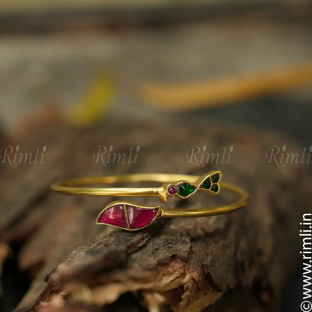 Vani Silver Kada Bangle - Rimli Boutique