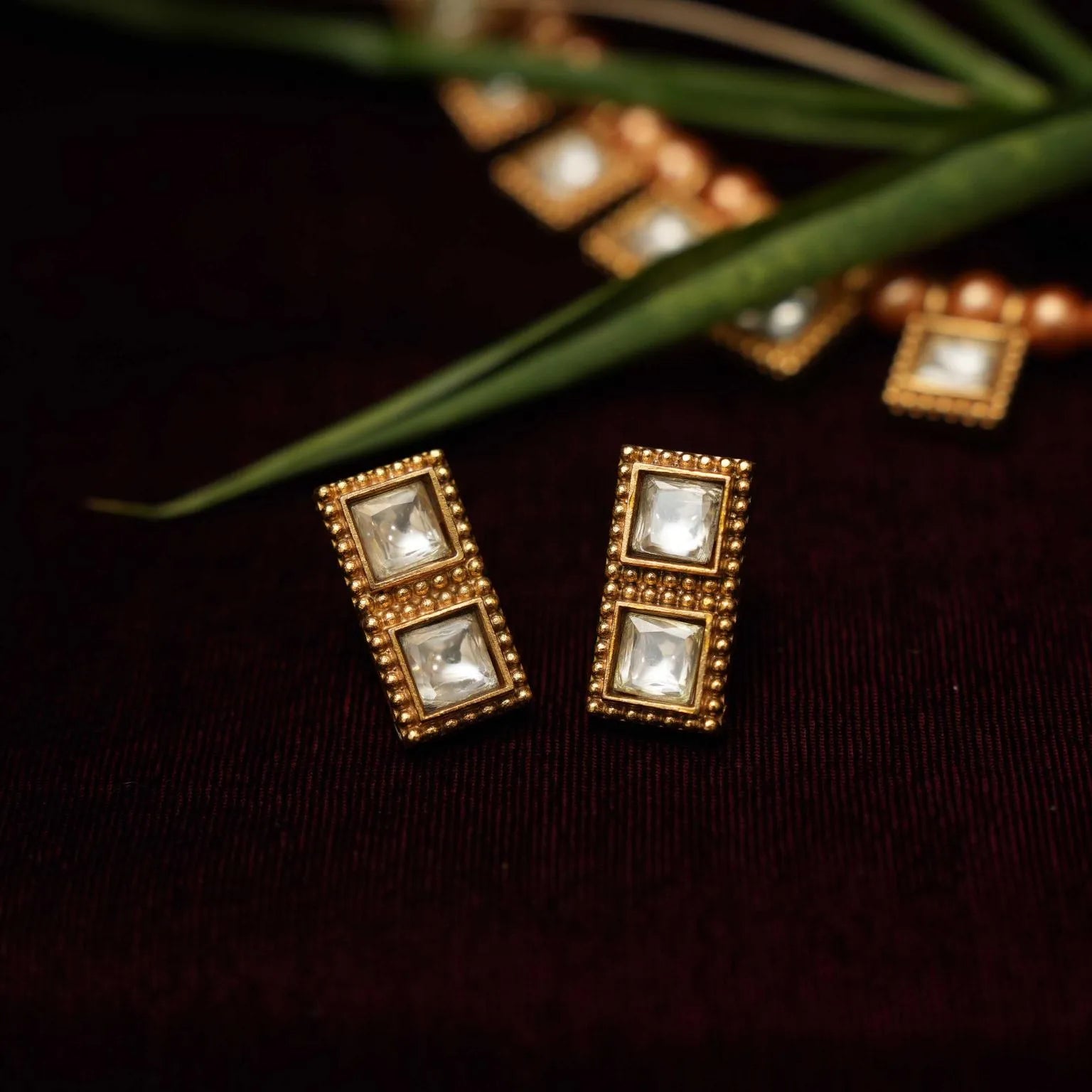 Pearl Kundan Necklace - Rimli Boutique