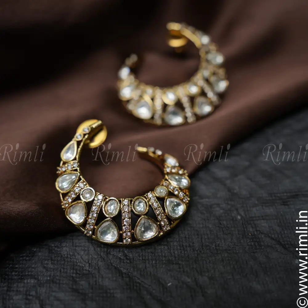 Ekansha Designer Polki Earrings