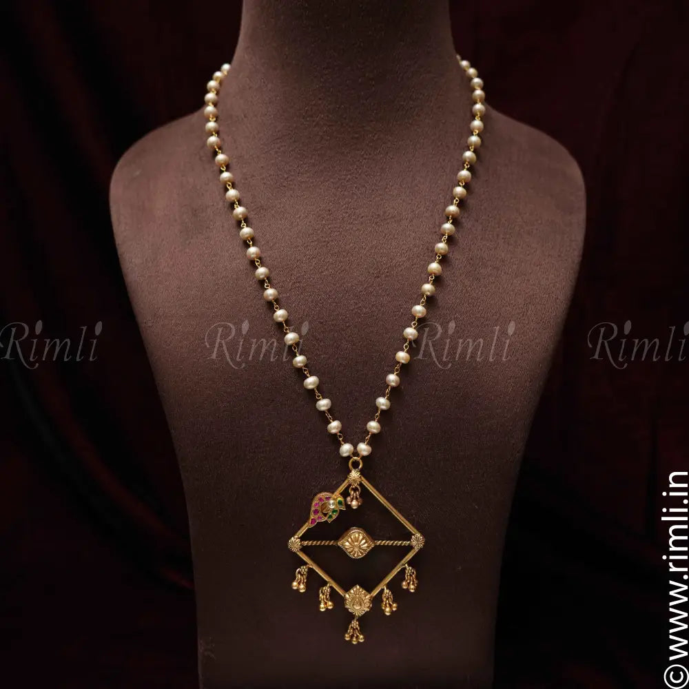 Parisha Silver Fusion Necklace - Rimli Boutique