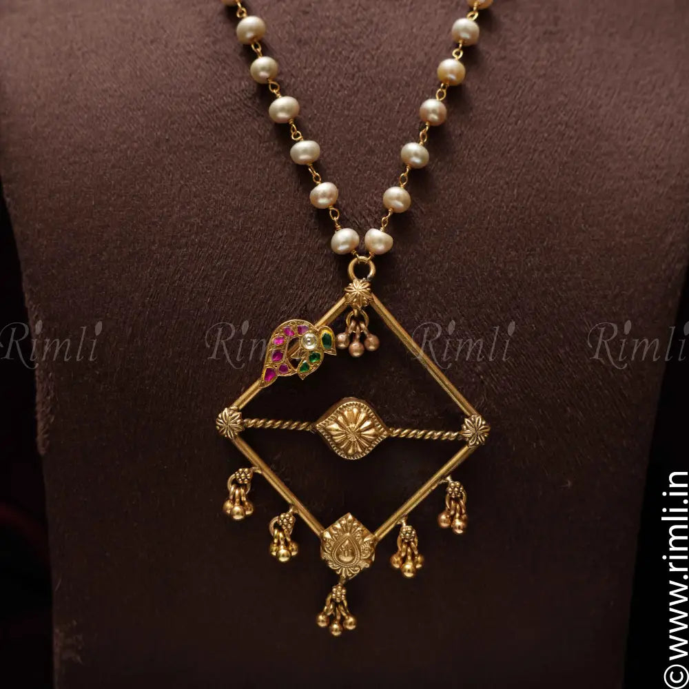 Parisha Silver Fusion Necklace - Rimli Boutique