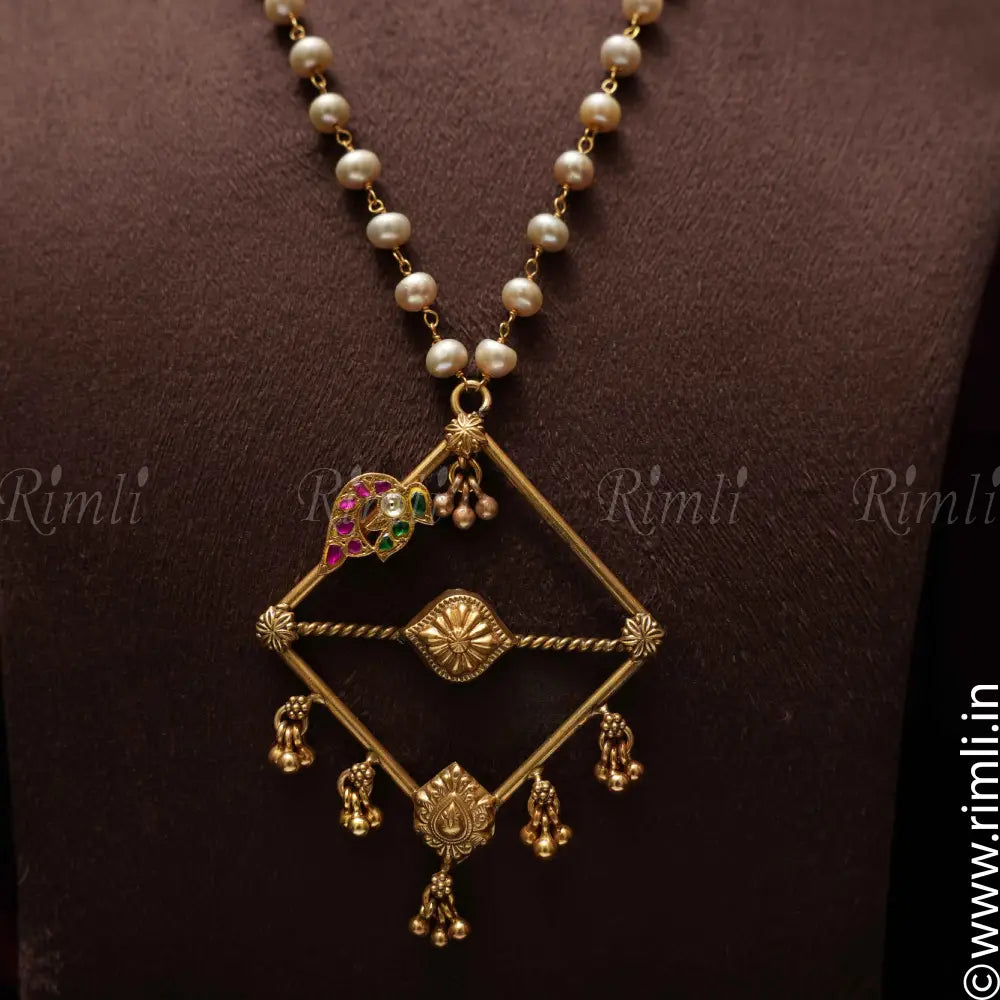 Parisha Silver Fusion Necklace - Rimli Boutique