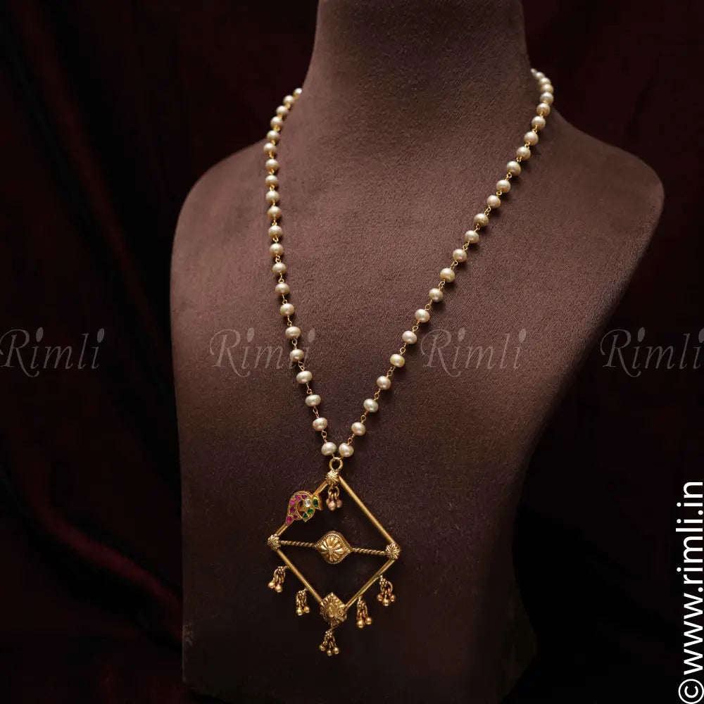 Parisha Silver Fusion Necklace - Rimli Boutique