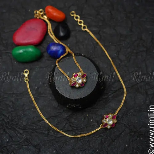 Agam Silver Anklets - Rimli Boutique