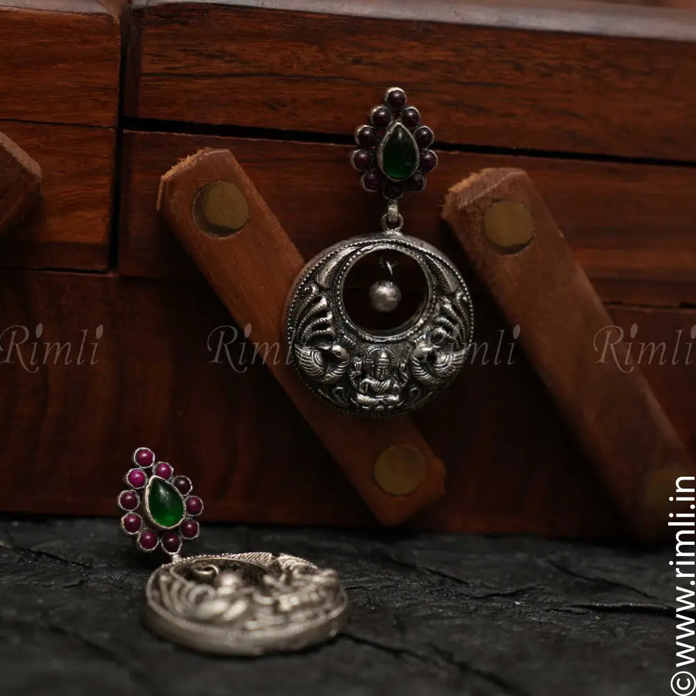 Venu Silver Earrings - Rimli Boutique