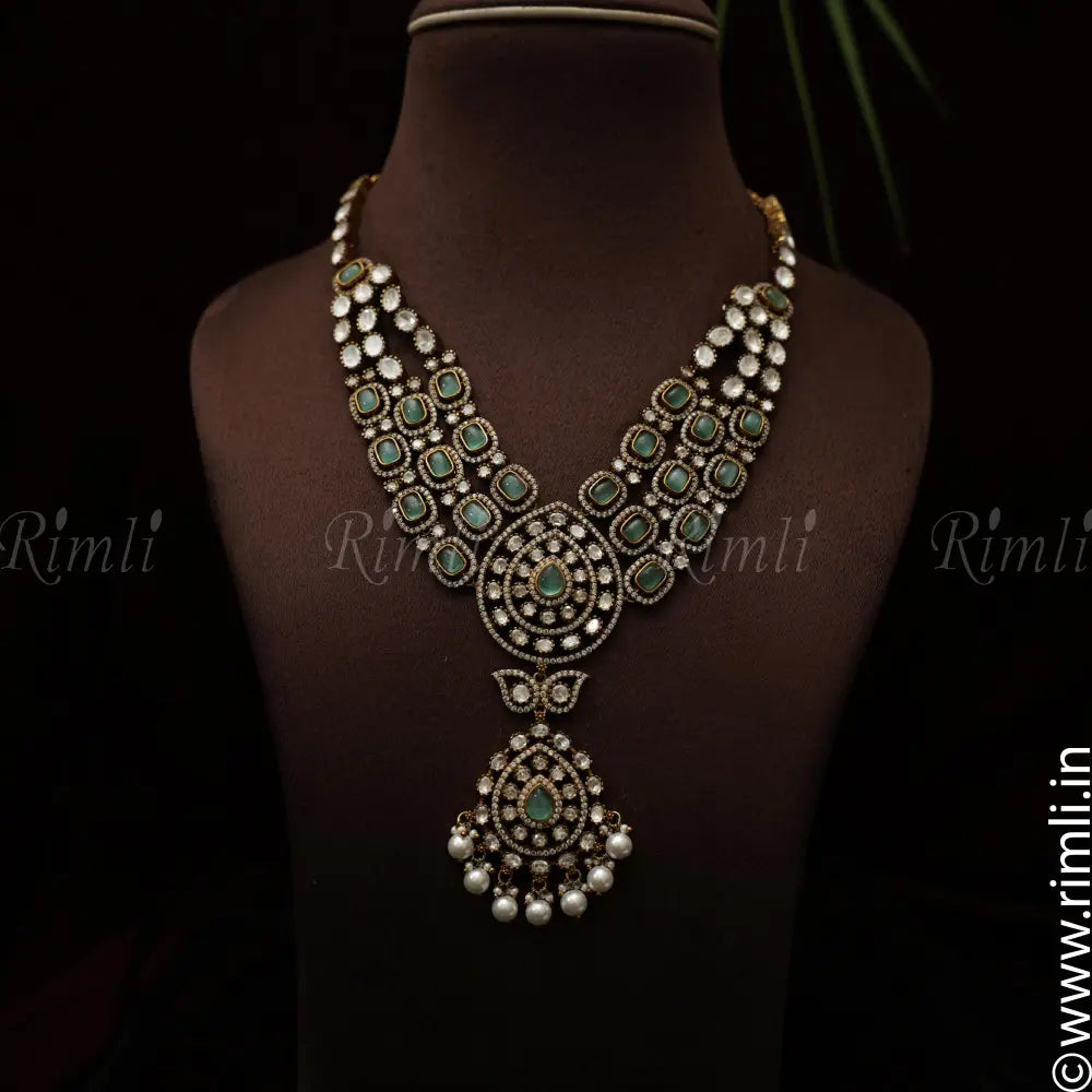 Sima Victorian Polki Necklace - Rimli Boutique