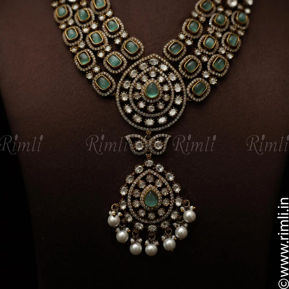 Sima Victorian Polki Necklace - Rimli Boutique