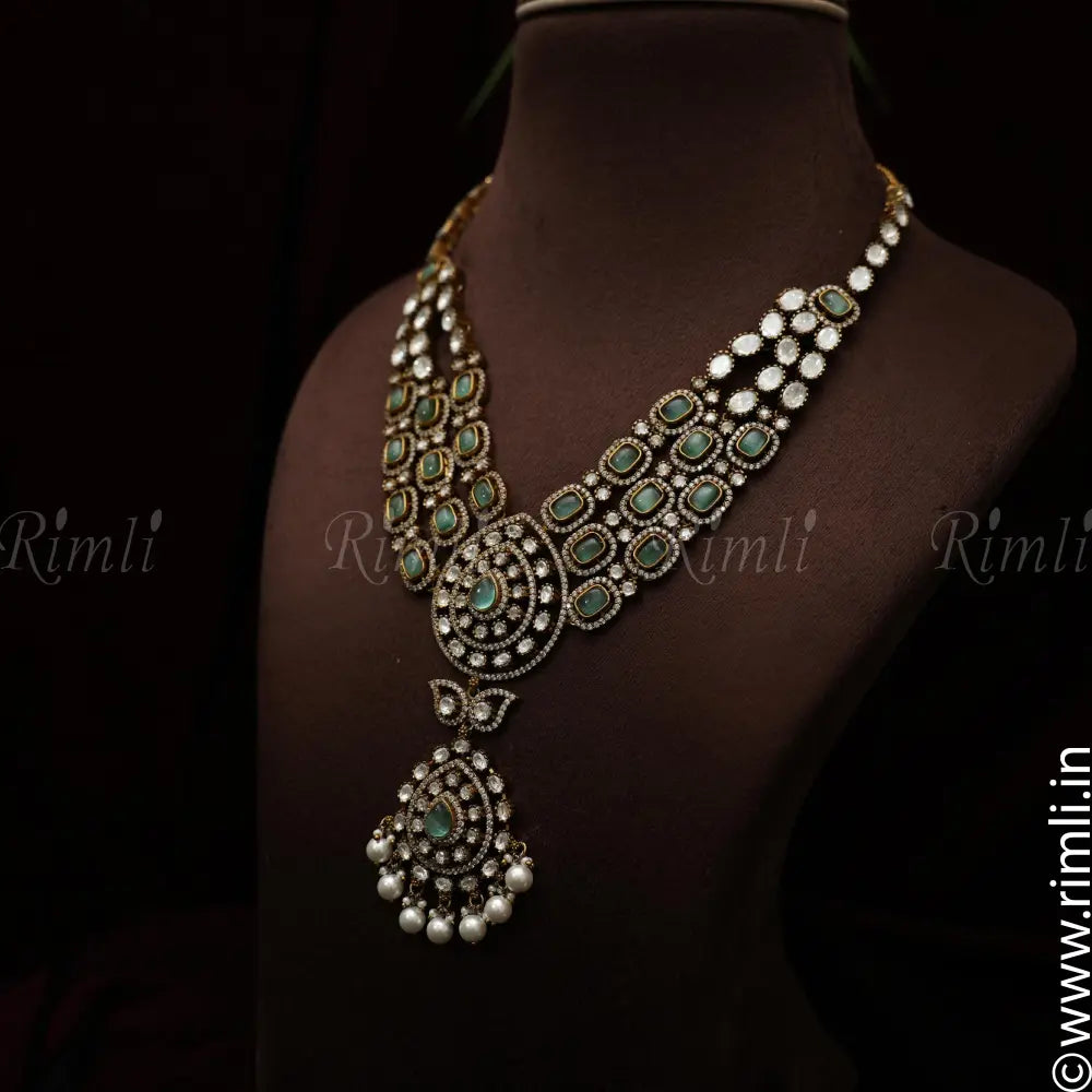 Sima Victorian Polki Necklace - Rimli Boutique